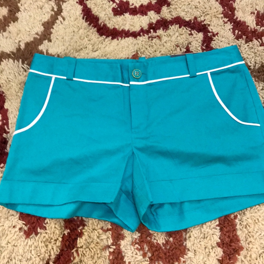 Banana republic turquoise shorts